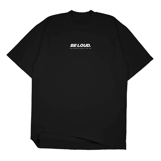 Black 'Be Loud' Crew Neck