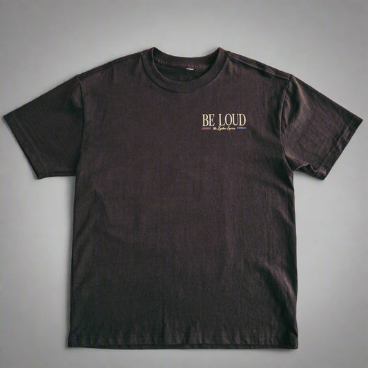 Be Loud Laptime Express Tee - Umber